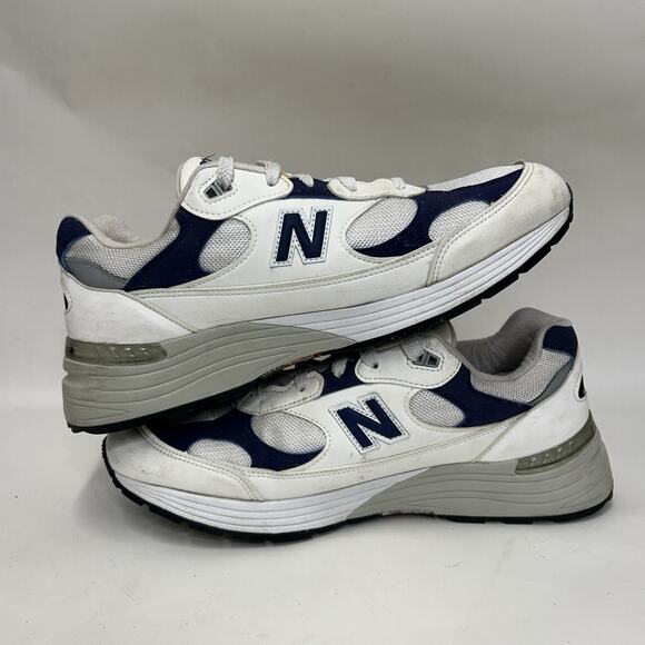 New Balance 992 Made in USA “White Navy” M992EC main image 8